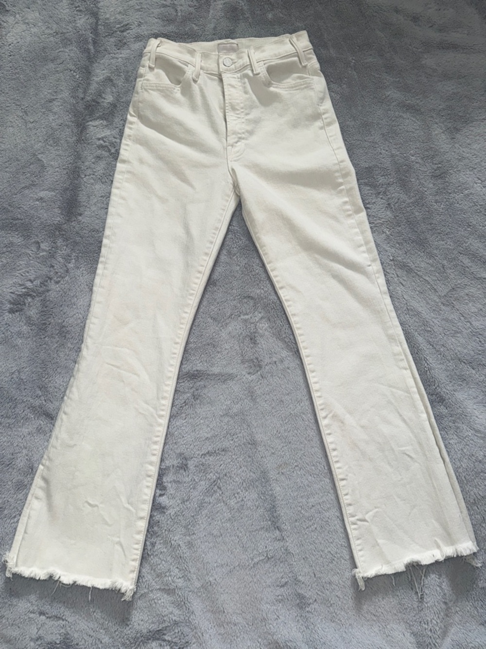 MOTHER The Hustler Ankle Fray Jeans Size 26